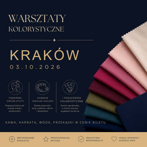 Warsztat kolorystyczny — odkryj kolory, które Ci służą