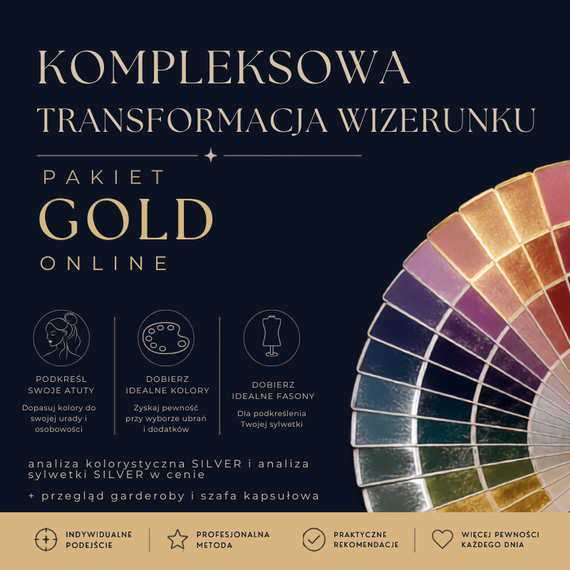 Kompleksowa Transformacja Wizerunku - pakiet GOLD