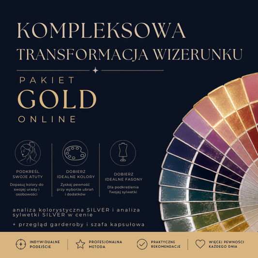 Kompleksowa Transformacja Wizerunku - pakiet GOLD